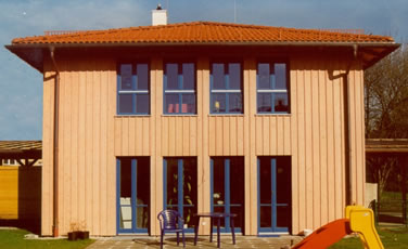 Reihenhausbebauung Waldram Einfamilienhaus