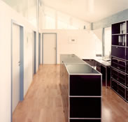 Büroanbau in Wolfratshausen Gang