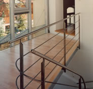 Büroanbau in Wolfratshausen Treppe