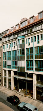 Geschäftshaus Leipzig Straßenansicht